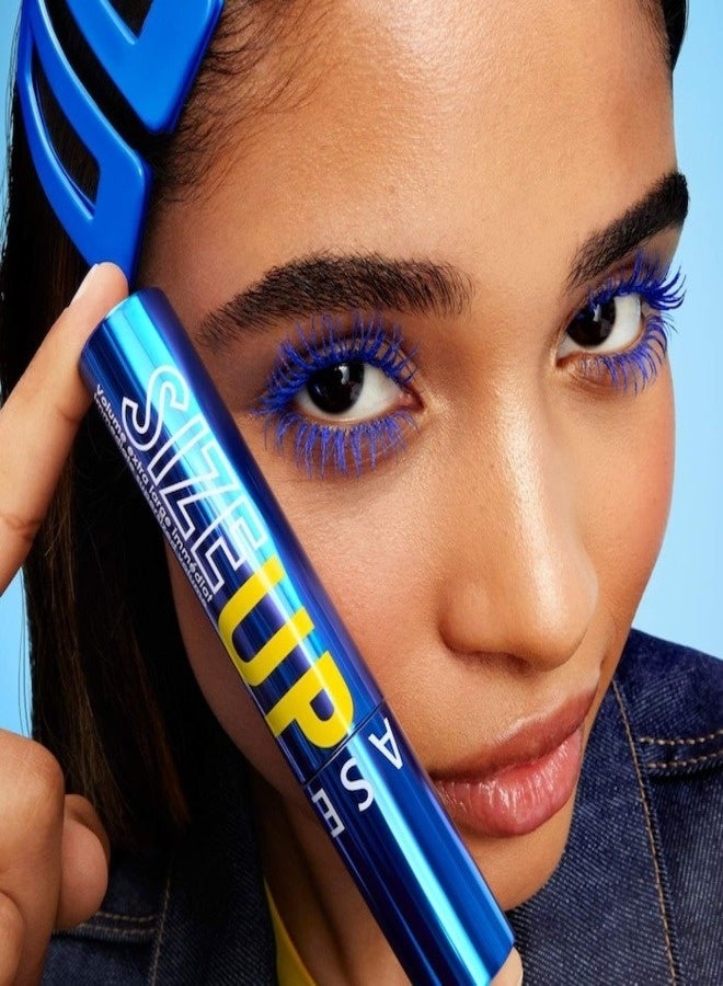 SEPHORA COLLECTION Size Up Mascara - Supersized Volume, Blue, 12.5ml | Smudge-Proof & Long-Lasting - Image 4